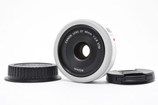 *Quasi come nuovo* Canon EF 40mm F2.8 STM obiettivo AF Pancake bianco #4684