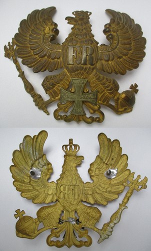Aquila elmetto placcato - aquila, oro