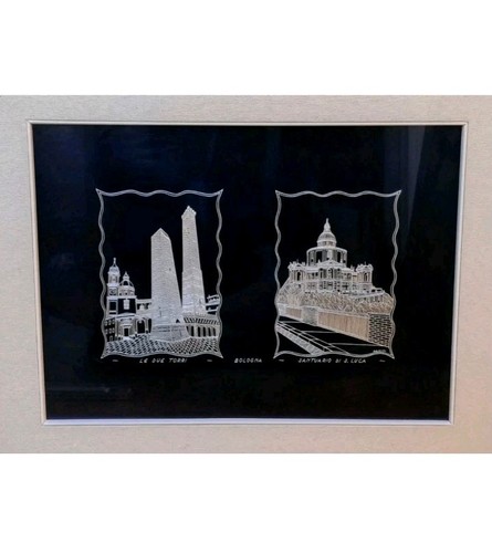 Quadro incisione lastra - su,