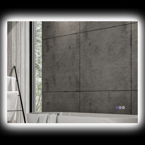 Homcom specchio bagno led - bagno,