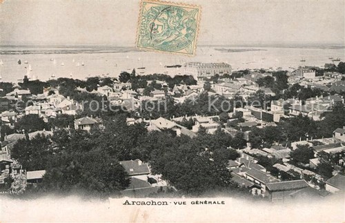 Arcachon gironde vue generale - gironde,