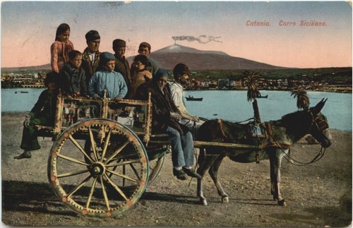 Catania carro siciliano - carro,