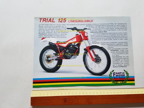 Fantic motor trial 125 1985 - fantic,