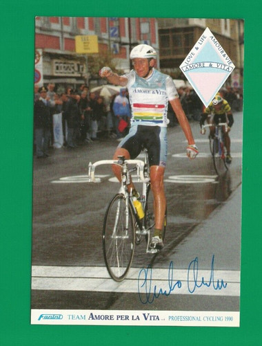 Cyclisme carte cycliste andrea - cycliste,
