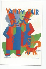 Postcard of Vanity Fair cover
