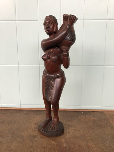 Statua intagliata legno - statua,