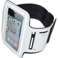 Armband Run Case Custodia Da Braccio Taglia I4 White Per Samsung Corby 2 S3850