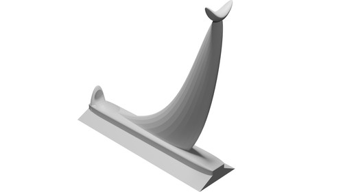 Supporto espositore coltello - supporto,