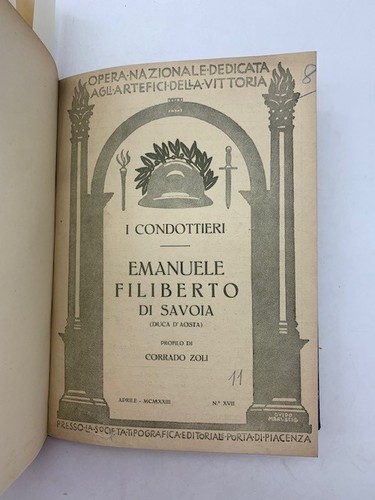 Corrado zoli condottieri - i,