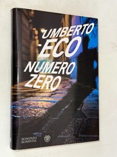 UMBERTO ECO - NUMERO ZERO -