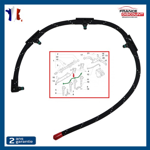 Tubo ritorno carburante per - carburante,