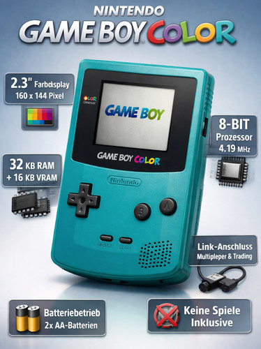 Nintendo gameboy color - 🎮,