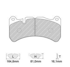 Pastiglie Ferodo ds 2500