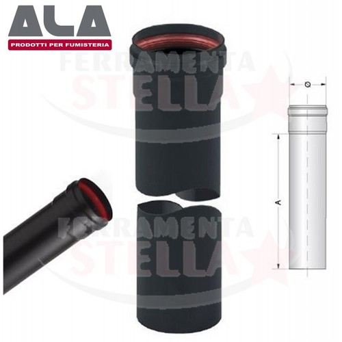 Tubo acciaio x 50cm - x,