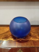 Vaso blu Murano Cenedese