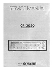 Manuale di servizio per Yamaha