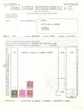 1964 MILANO Via Principe Eugenio 43 - Ditta Luigi ROSSIGNOLI & C. - Fattura (1)