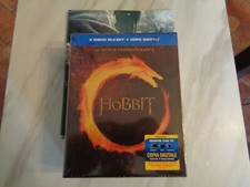 DVD film "LO HOBBIT 1,2,3" - SIGILLATO / SEALED + POSTER