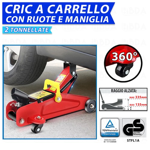 Cric sollevatore idraulico - cric,