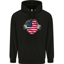 Bandiera USA Effetto Strappato