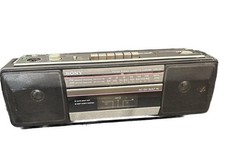 Sony radio d'epoca 80'CFS-210 SOUND RIDER Boombox ghetto blaster cassette