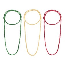 3 Collane Lunghe Di Perle