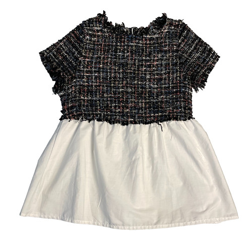 Blusa zara mezzo tweed - blusa,