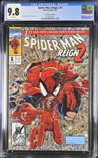 Spider-Man Reign 2 #1 CGC 9.8 Kaare Andrews Convention Edition A Low Pop!