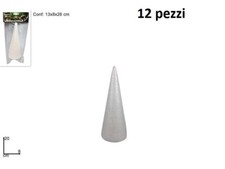x Set 12 Pezzi Coni Cono In