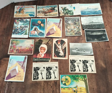 Lotto 18 Cartoline Epoca Fascista Inail Viaggiate e non Anni  30-40-50  Rarità