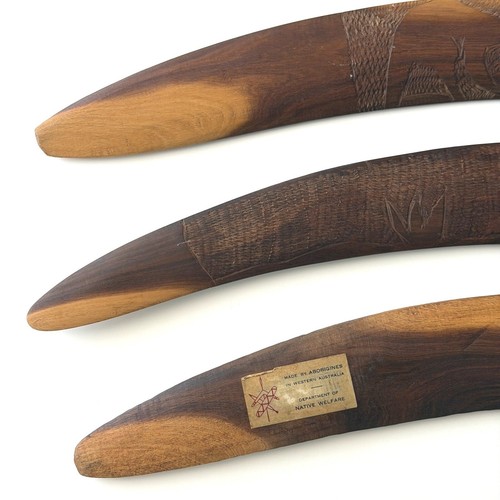 Vintage aboriginal boomerang - aboriginal,