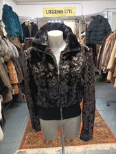 Giubbotto In Visone Nero