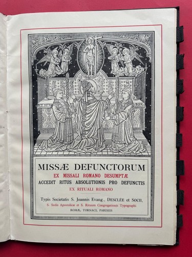 Missae defunctorum desclée - missae,