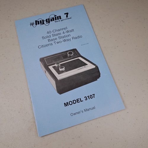 Gain model 3107 cb - 3107, radio
