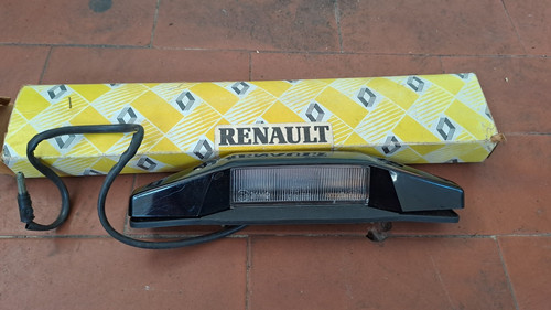 Fanale luce targa nero renault - nero,