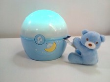 Chicco CULLA NEXT 2 stelle PROIETTORE BABY serenamente con la musica AZZURRO