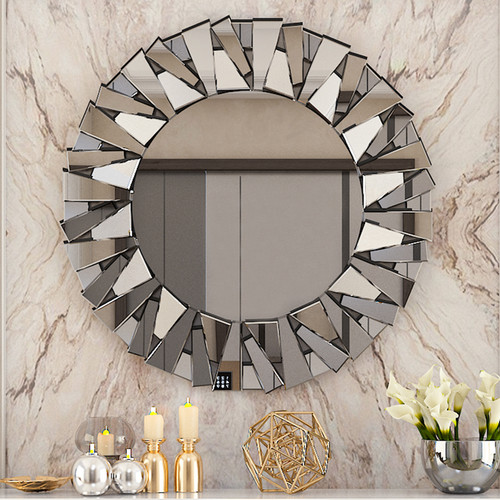 Specchio rotondo design xxl - design,