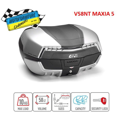 Valigia baule givi - givi, v58nt