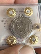 20 CENTESIMI 1920 ESAGONO FDC PERIZIATO