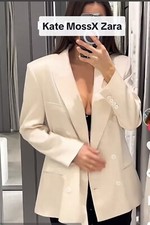 Giacca blazer ZARA x KATE MOSS
