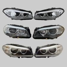 FARI ANTERIORI USATI ORIGINALI BMW SERIE 5 F10 F11 XENON LED, SINISTRO DESTRO