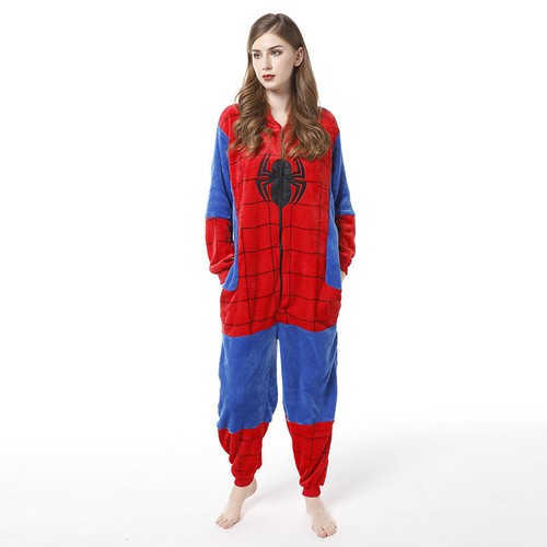 Pigiama spiderman tuta cosplay - pigiama,