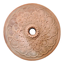 Rosone fontana murale da parete in terracotta muro giardino fontanella terrazzo