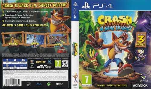 Crash bandicoot sane ps4 - bandicoot, n