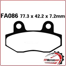 PASTIGLIE PASTICCHE FRENO PER HYOSUNG COMET/GT 250/650 EBC FA086HH GT/GT COMET