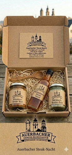 Auerbacher steak night set - steak,