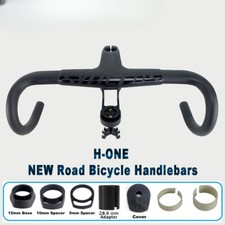 Manubrio integrato bici strada carbonio diametro 31,8mm e 28,6mm convertitore