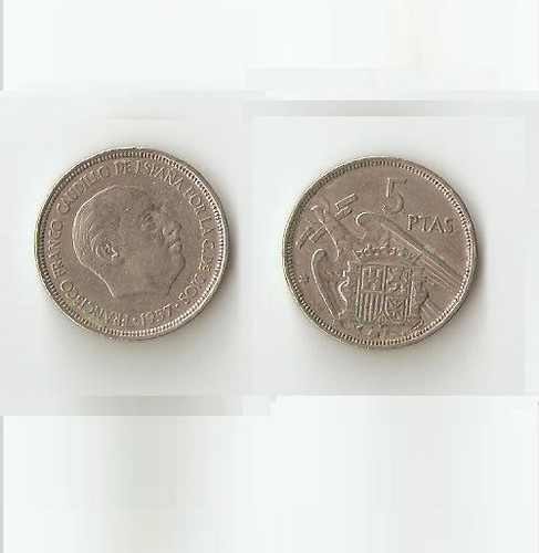 Spain spanish coin peseta - spain,