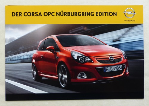 Opel corsa opc - corsa, nürburgring