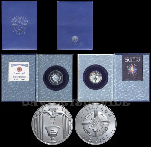Medaglia giubileo del duemila - giubileo,